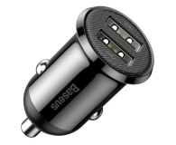 BASEUS Grain Pro 2xUSB 4.8A (czarna) CCALLP-01 - 1306166 - zdjęcie 2